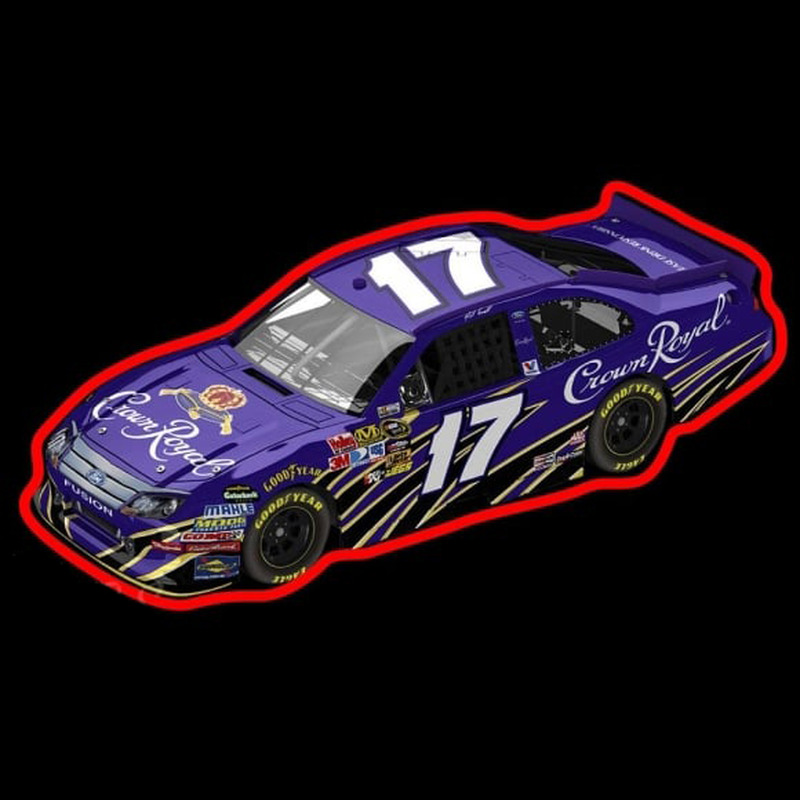 Crown Royal NASCAR Neon Sign