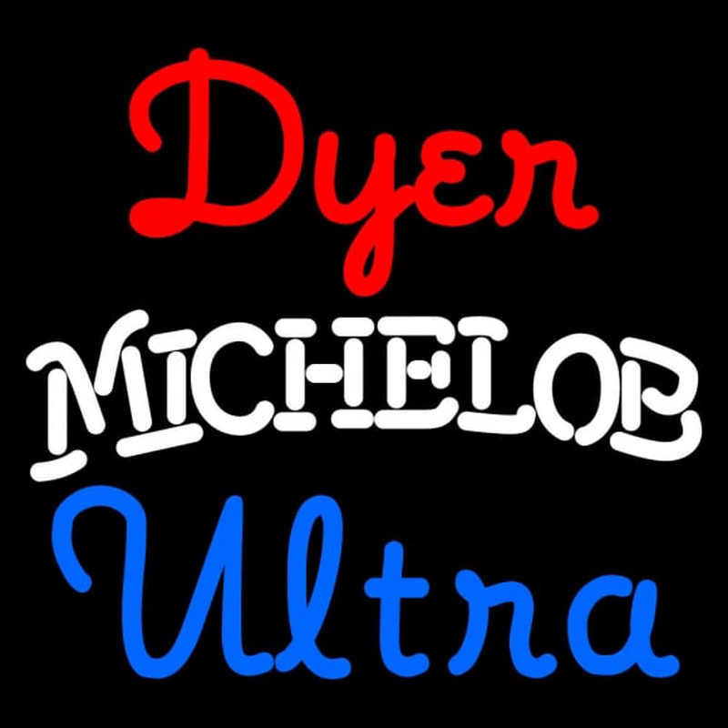 Custom Dyer Michelob Ultra Neon Sign