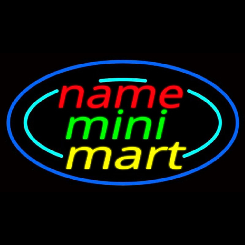 Custom Mini Mart Neon Sign