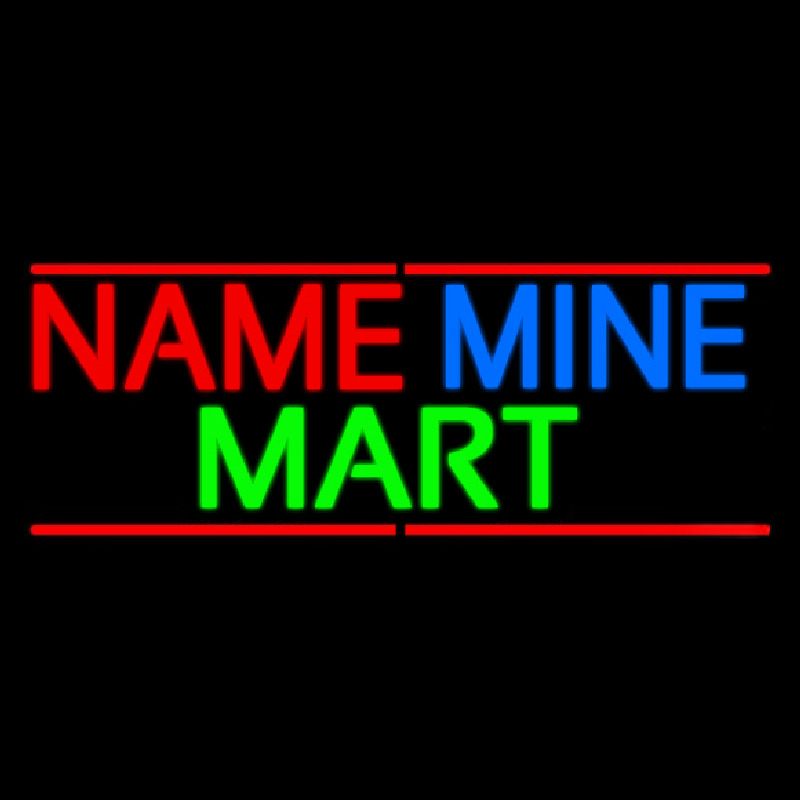 Custom Mini Mart Neon Sign