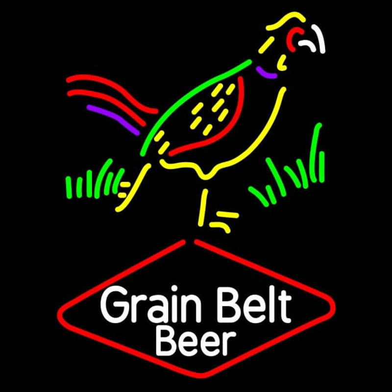 Custom Pheasant Grainbelt Neon Sign