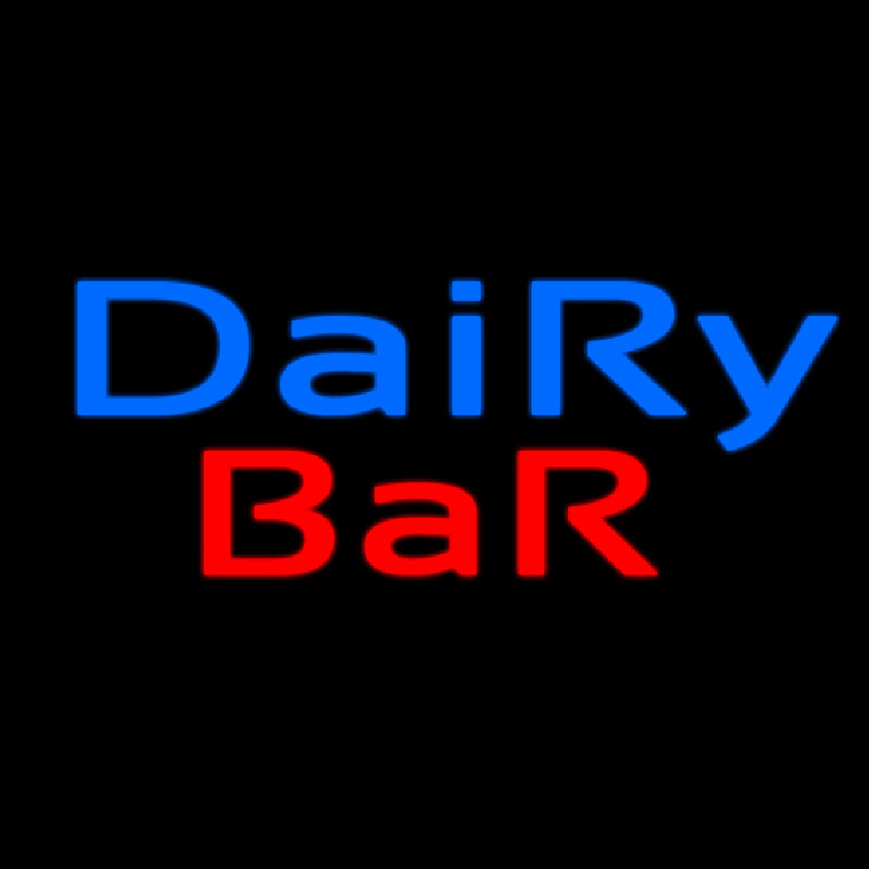 Dairy Bar Neon Sign