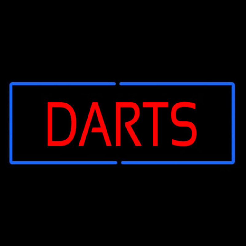 Darts Neon Sign