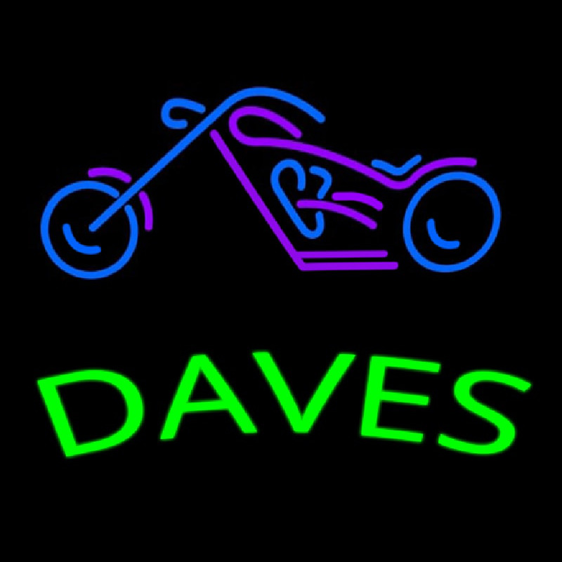 Daves Neon Sign