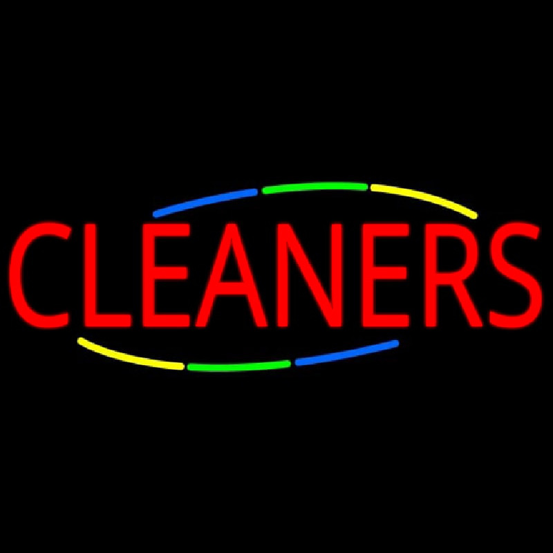 Deco Style Cleaners Neon Sign
