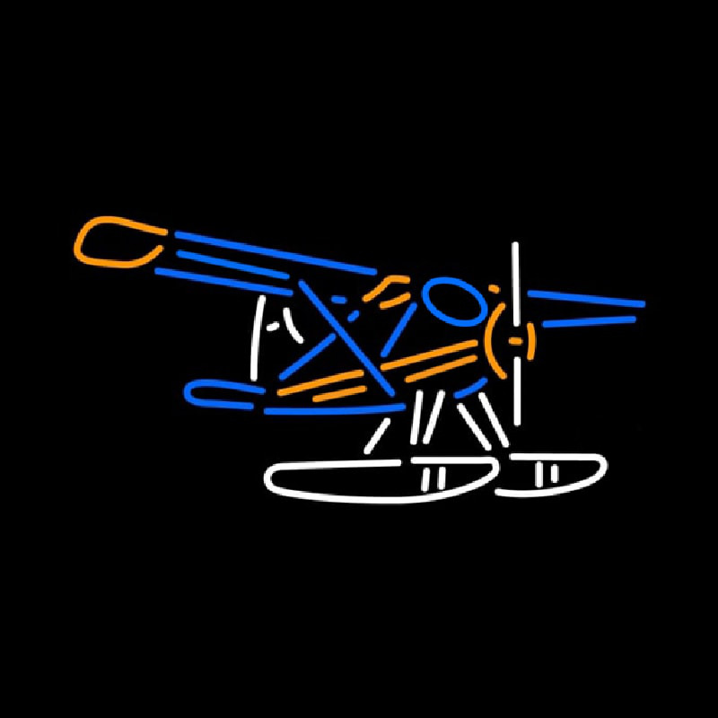 Dehavilland Beaver Float Plane Neon Sign