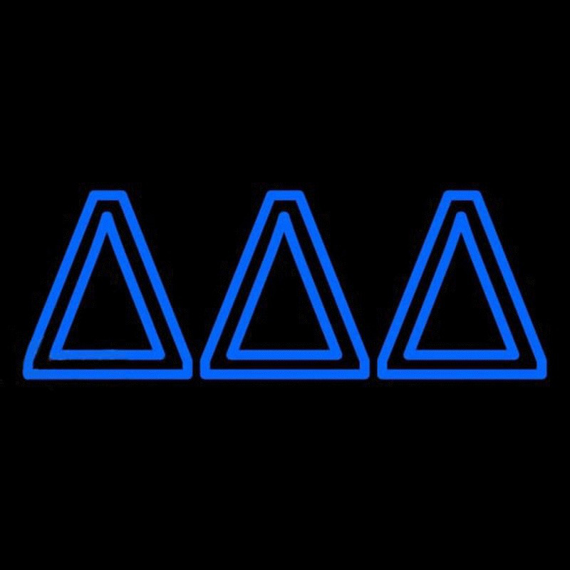 Delta Delta Delta Neon Sign