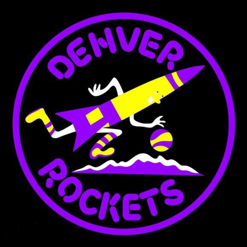 Denver Rockets Neon Sign