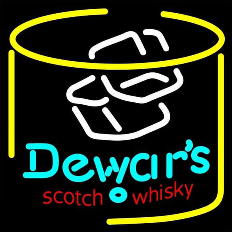 Dewars Scotch Whisky Neon Sign
