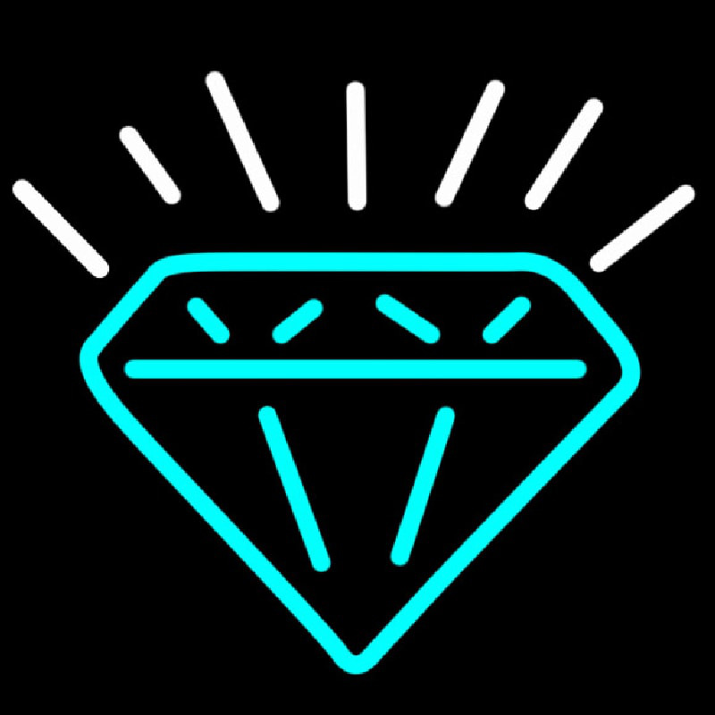 Diamond Logo Neon Sign