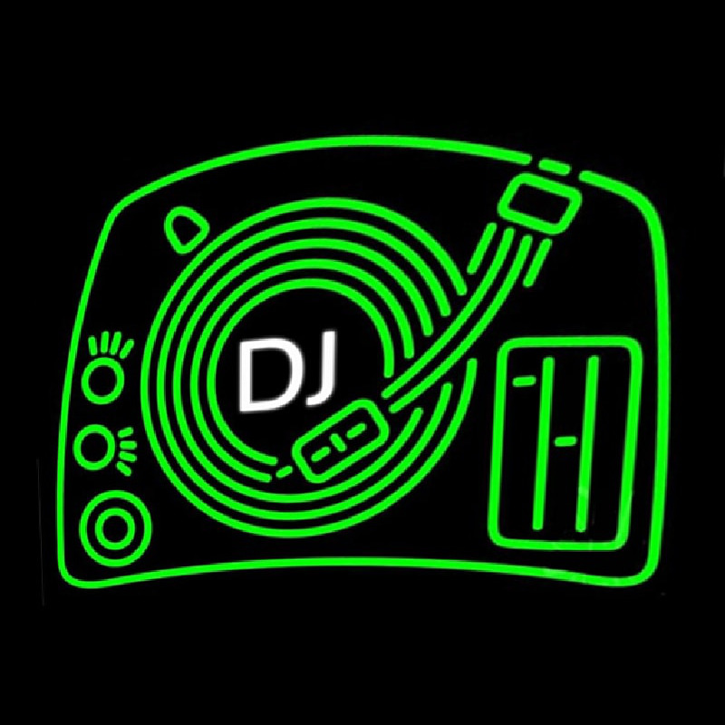 Dj 2 Neon Sign