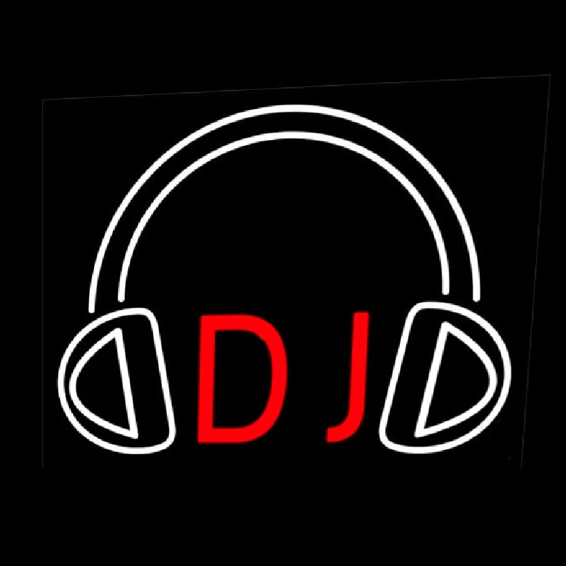 Dj With Logo 4 Neon Sign