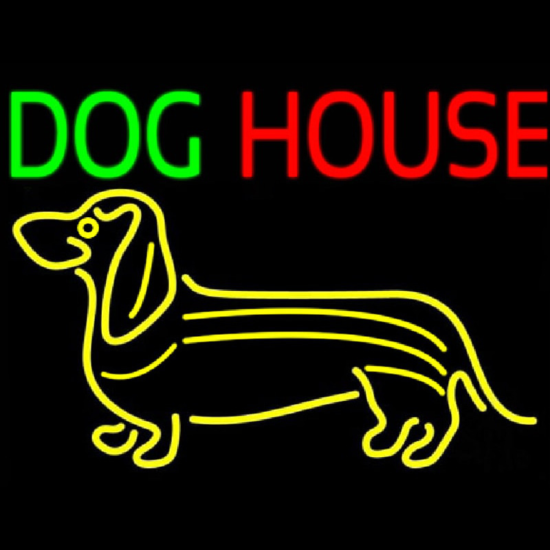 Dog House 2 Neon Sign