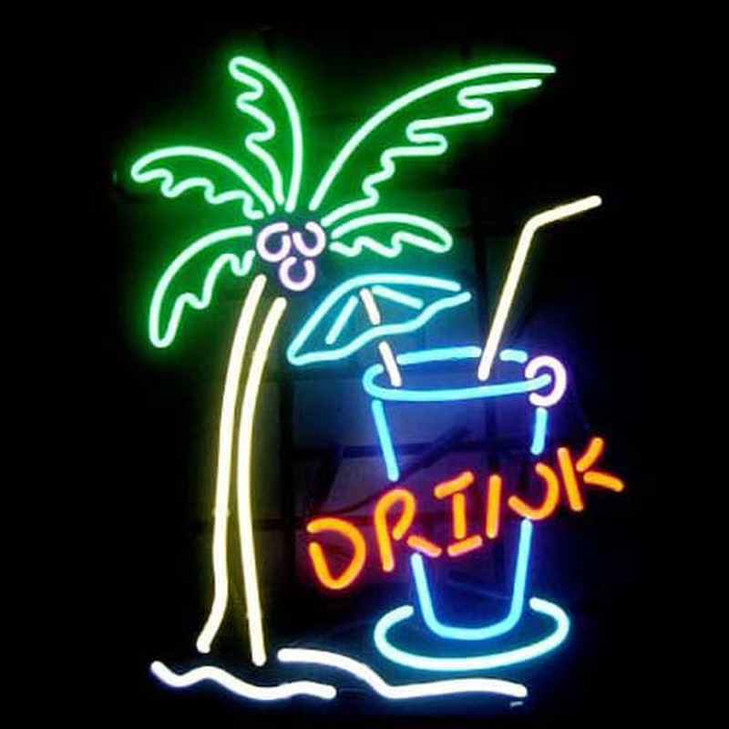 Drink Beer Neon Sign