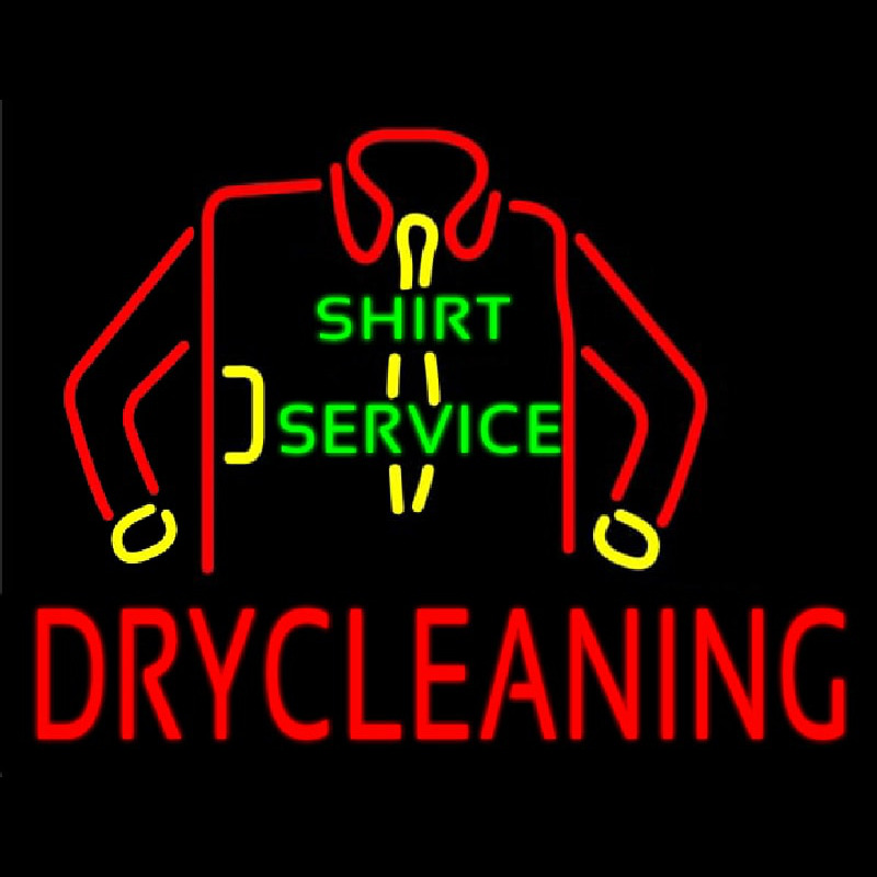 Dry Cleaning Neon Sign