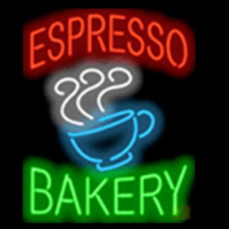 Espresso Bakery Neon Sign