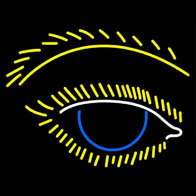 Eye Icon Neon Sign