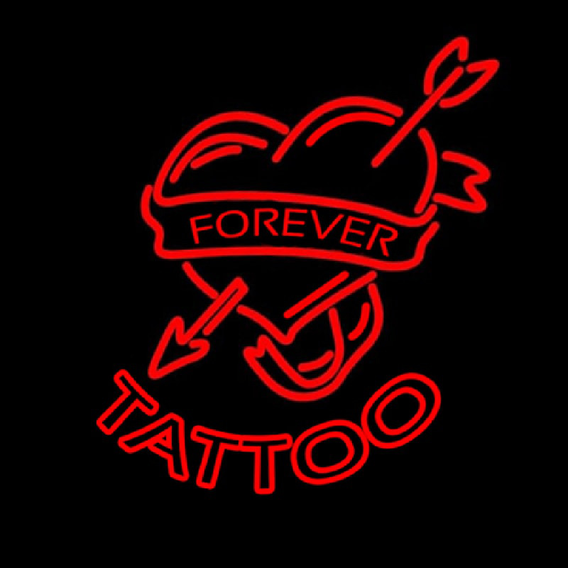 Forever Tattoo Neon Sign