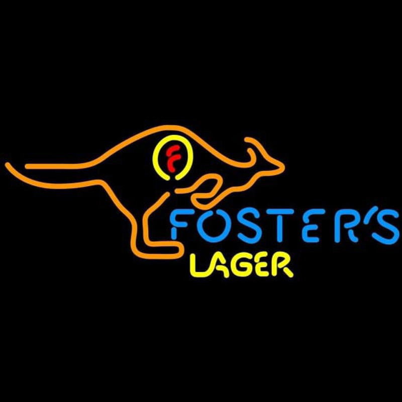 Fosters Kangaroo Beer Sign Neon Sign