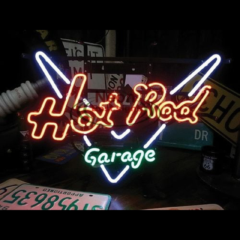 GARAGE HOT ROD Neon Sign