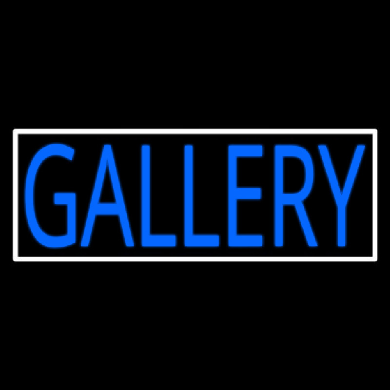 Gallery With Border Neon Sign