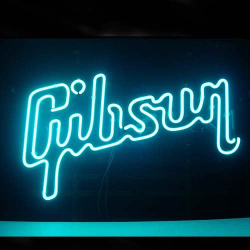 Gibson Guitar Music Neon Sign