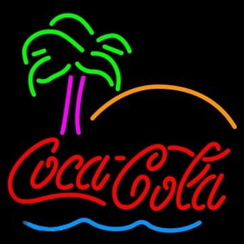 Go Coca Cola Tree Neon Sign