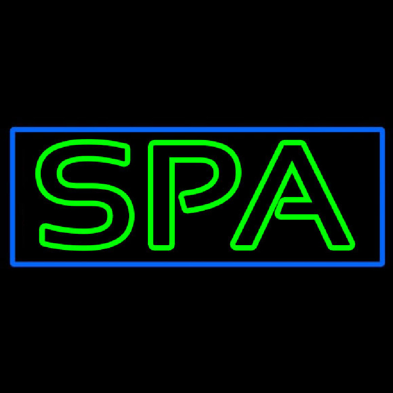 Green Spa Neon Sign