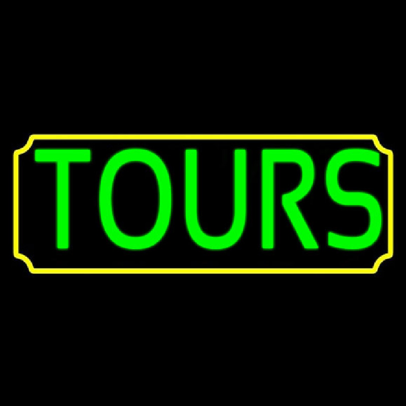 Green Tours Neon Sign