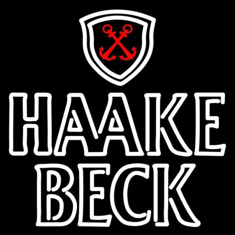 Haake Becks Logo Beer Sign Neon Sign