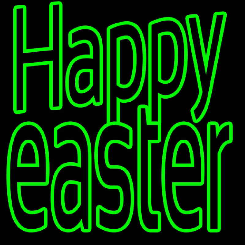 Happy Easter Neon Sign