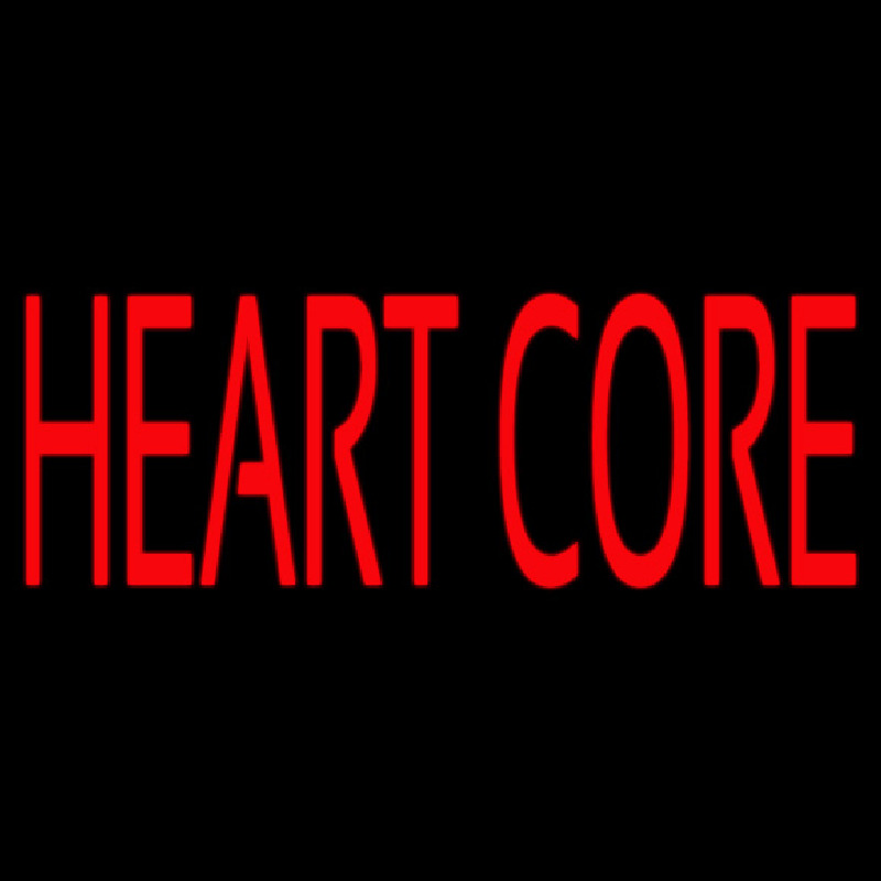 Heart Core Neon Sign