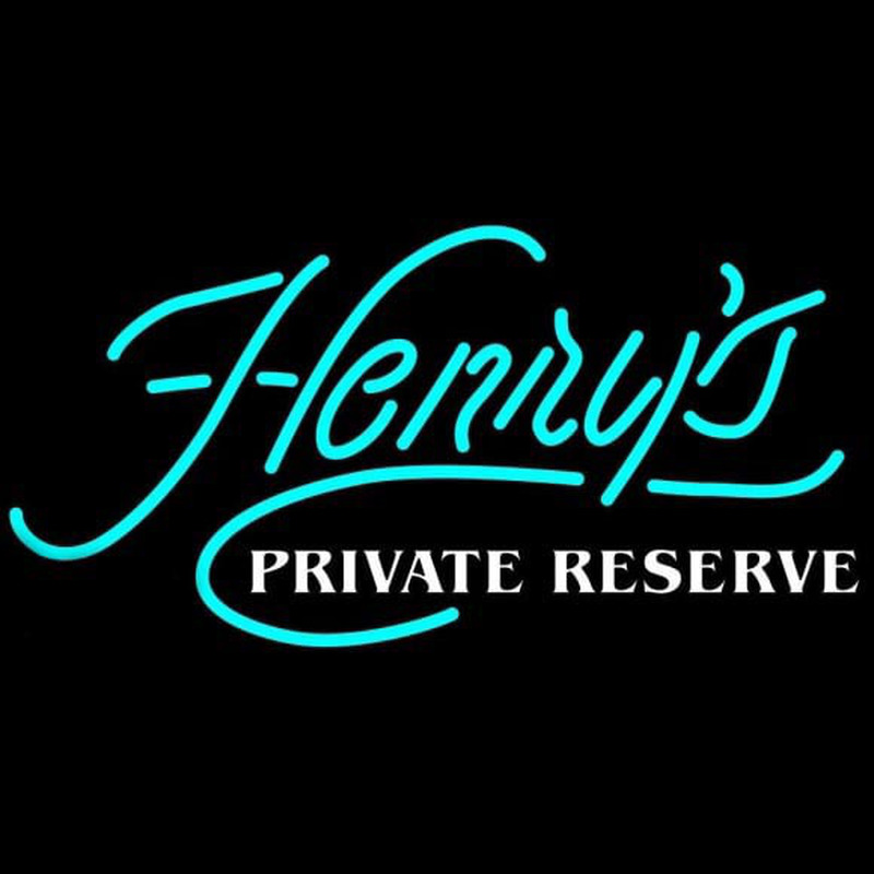 Henrys Private Reserve Beer Sign Neon Sign
