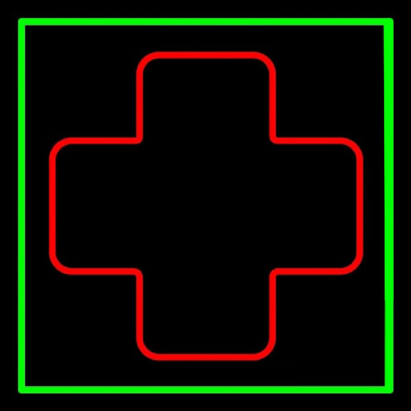 Hospital Plus Logo 1 Neon Sign