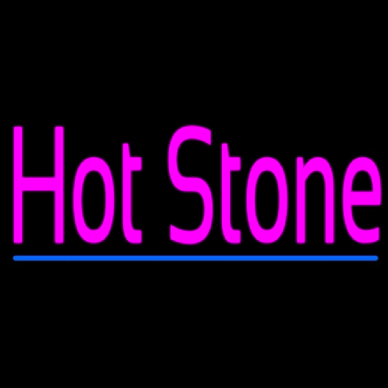 Hot Stone Neon Sign