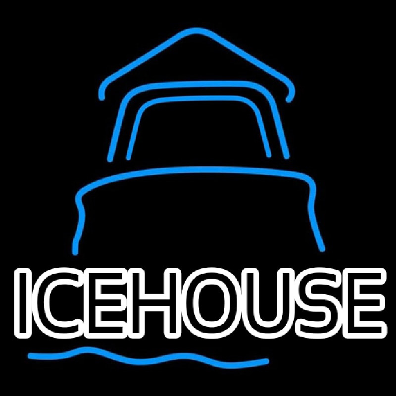 Ice House Day Light House Beer Sign Neon Sign