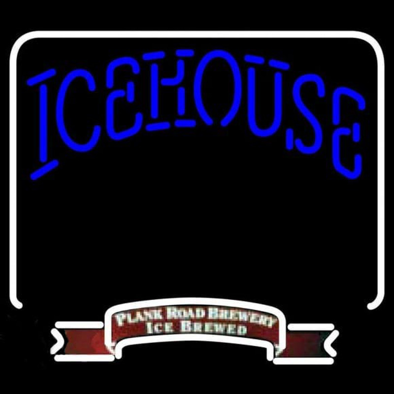 Icehouse Backlit Brewery Beer Sign Neon Sign