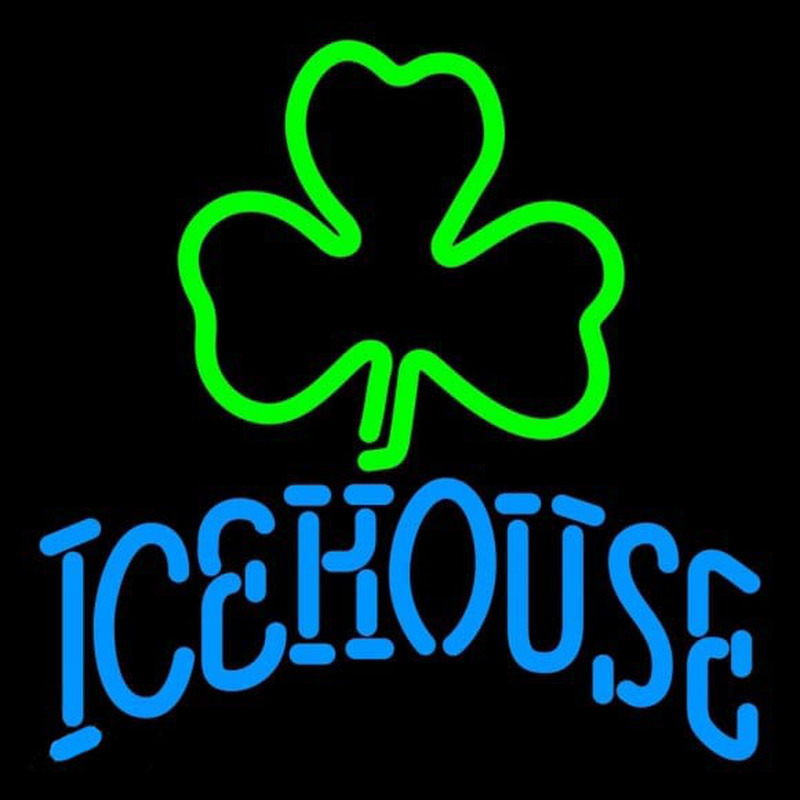 Icehouse Green Clover Beer Sign Neon Sign