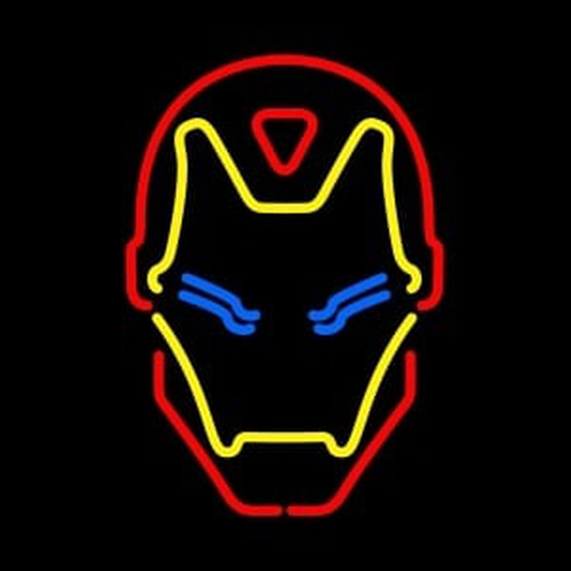 Iron Man Neon Sign