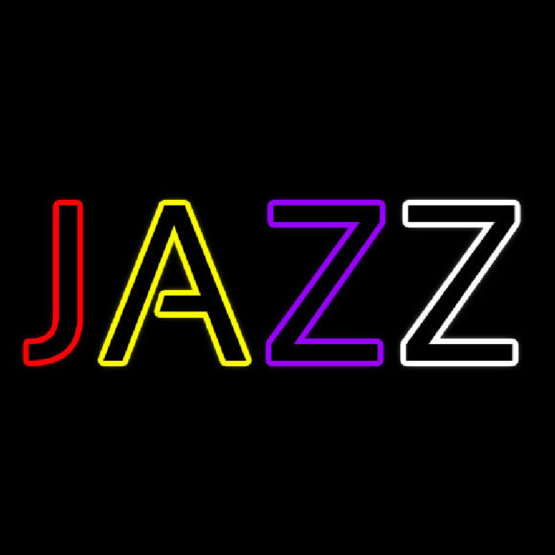 Jazz Multicolor 2 Neon Sign