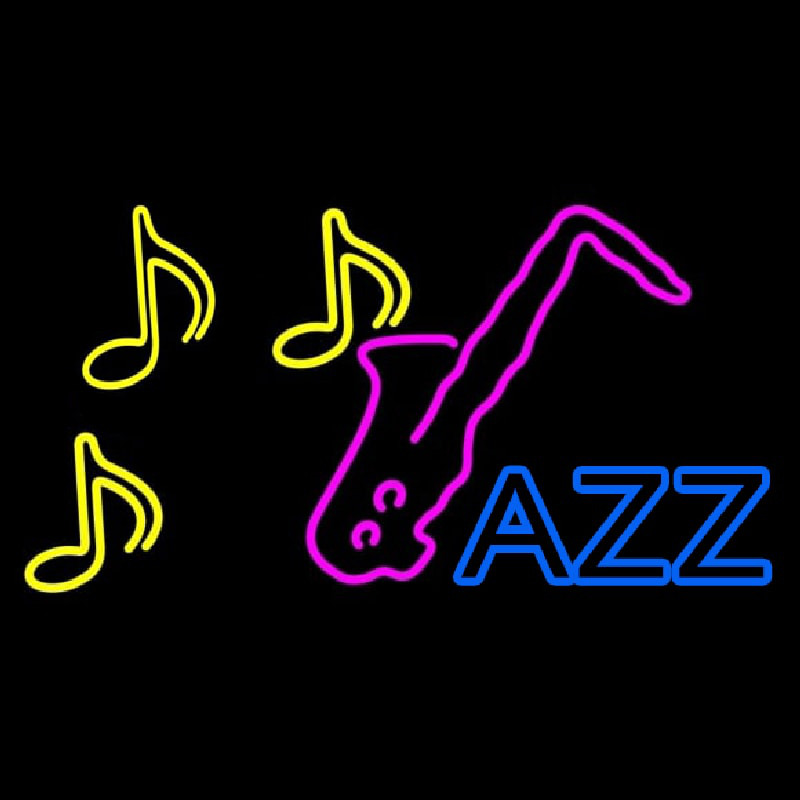 Jazz With Logo 1 Neon Sign