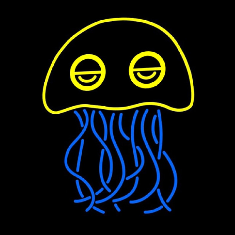 Jellyfish Neon Sign