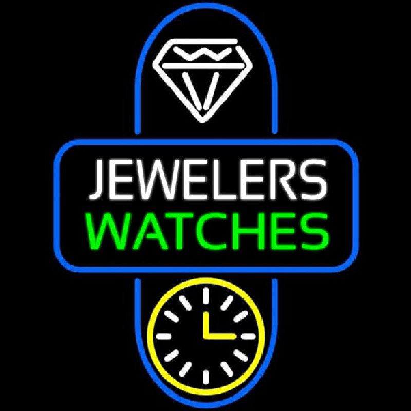 Jewelers Watches Neon Sign