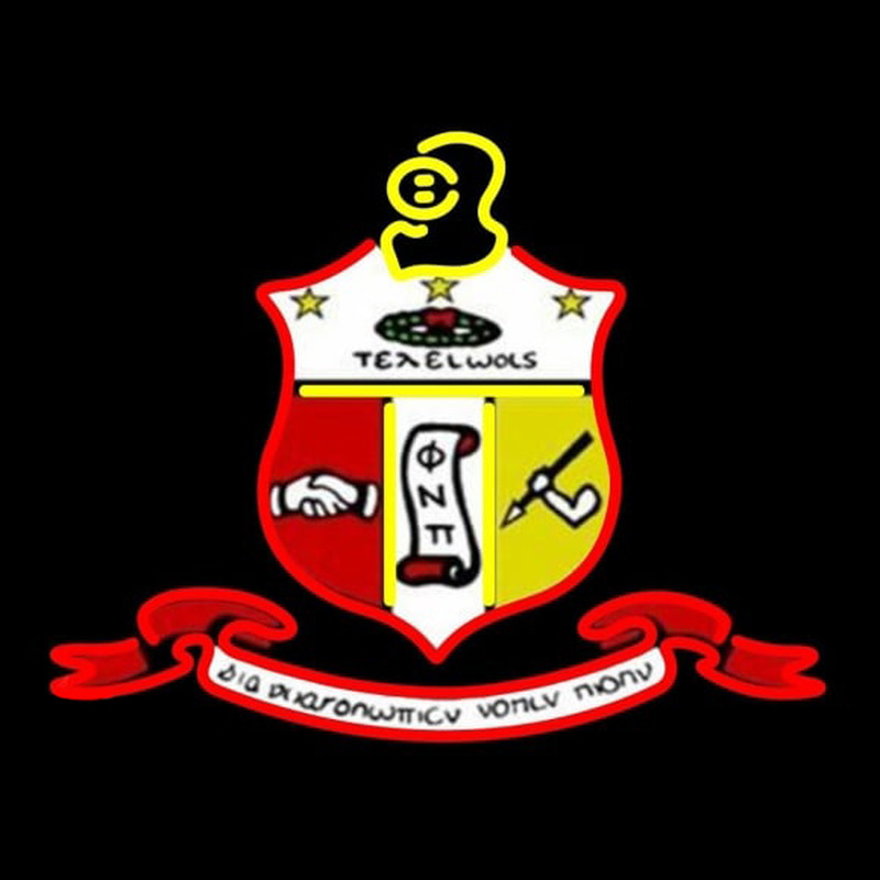 Kappa Alpha Psi Chapters Logo Neon Sign