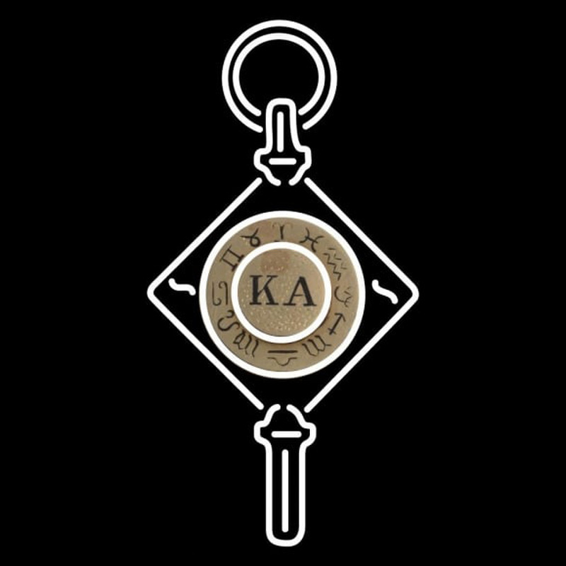 Kappa Alpha Society Chapters Logo Neon Sign