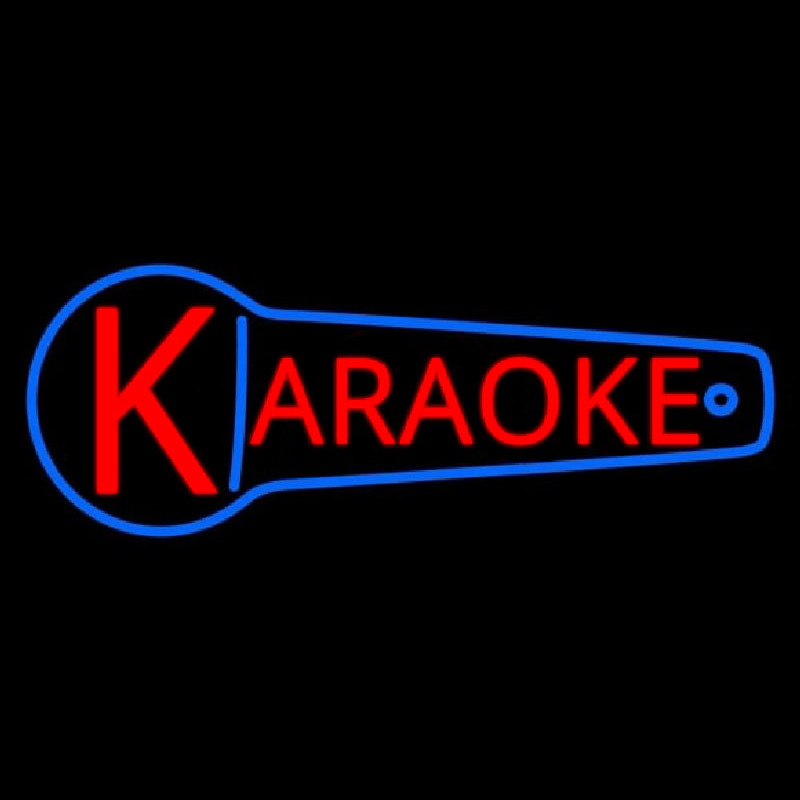Karaoke Block 3 Neon Sign