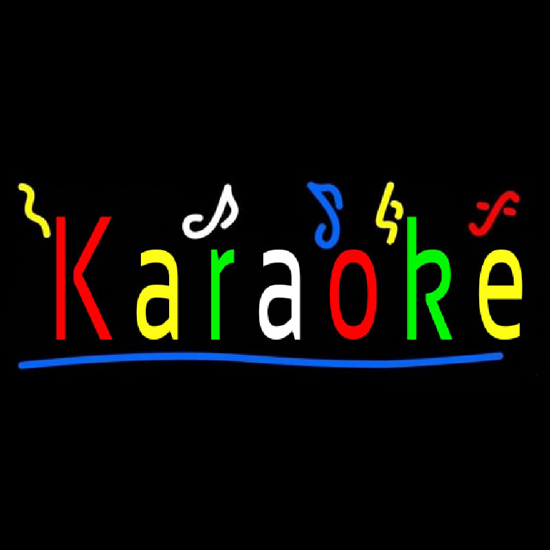 Karaoke Neon Sign