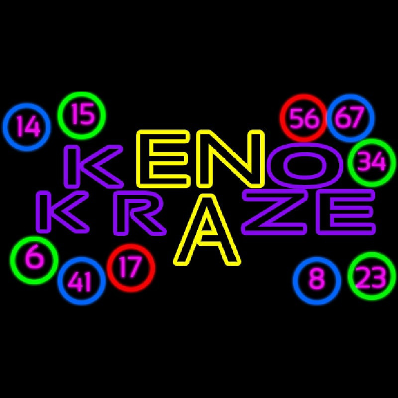 Keno Kraze 1 Neon Sign