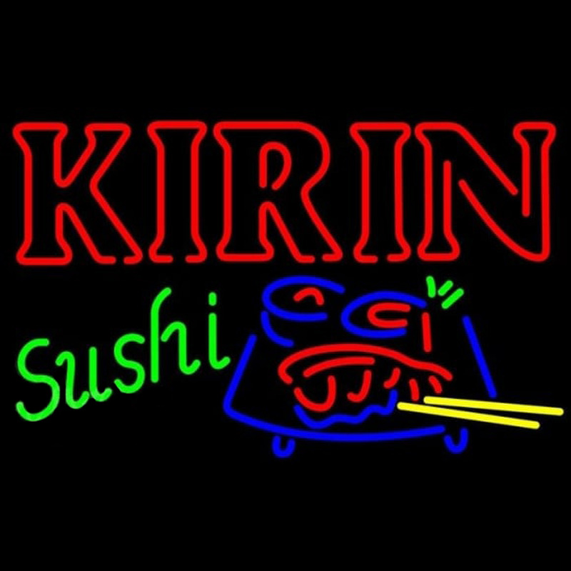 Kirin Beer And Sushi Beer Sign Neon Sign