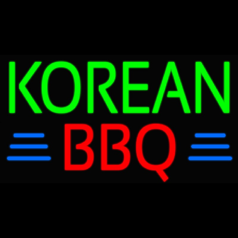 Korean Bbq Neon Sign